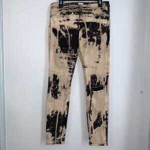 ASOS Denim Splattered Skinny Jeans Size 26